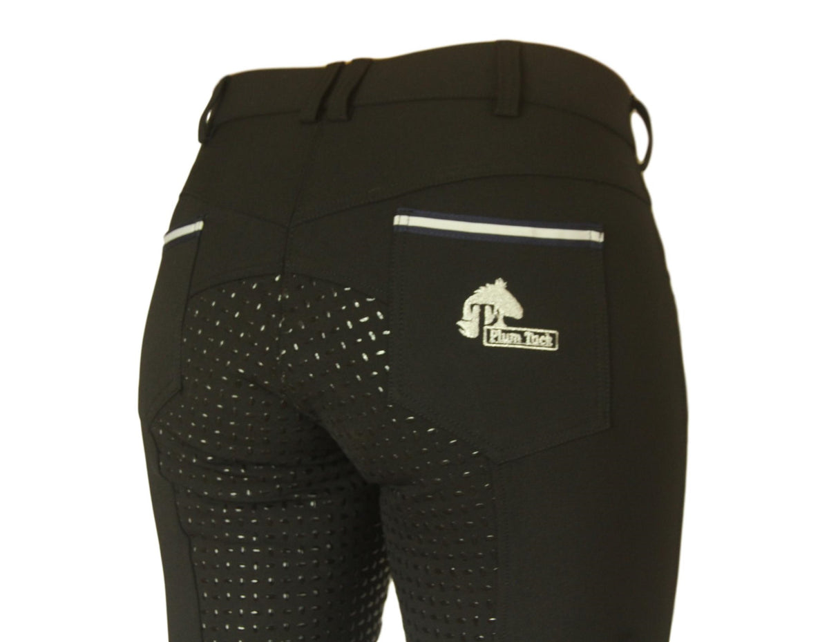 Bamboo Breeches in Black. Sizes 6 to 28