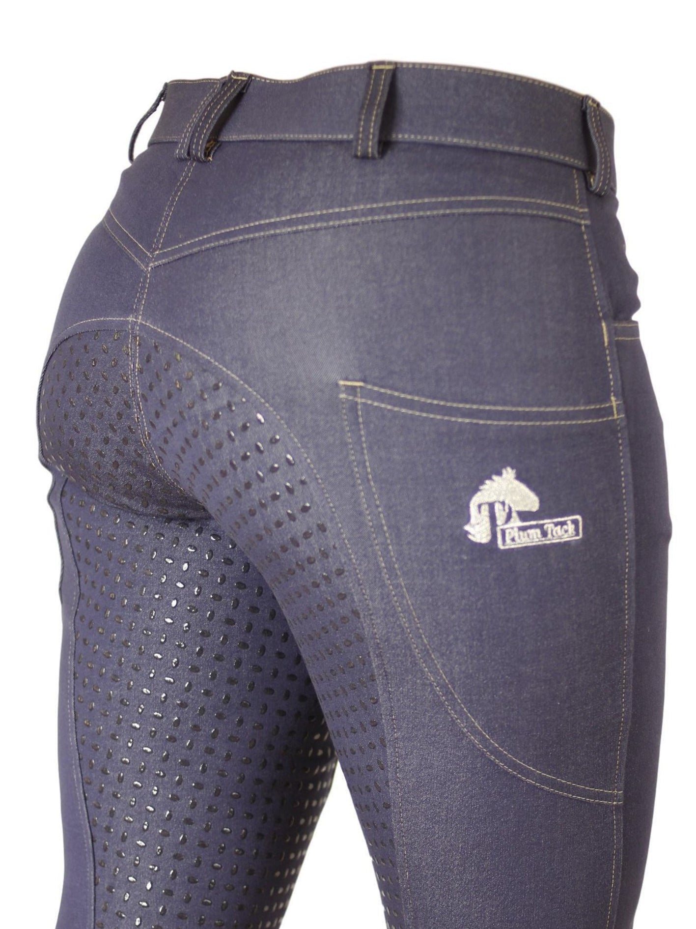 Denim Breeches With or Without Silicone Seat