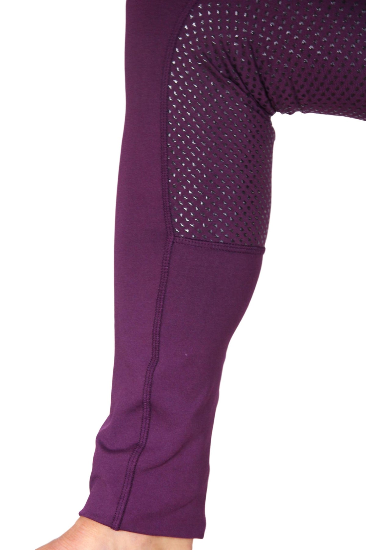 Riding Tights in Wine - With or Without Silicone Seat