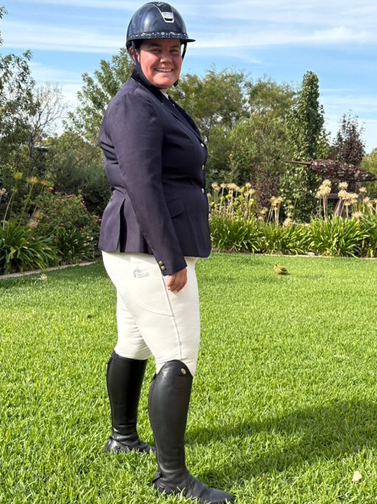 Vanilla Cream Denim Breeches