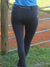 Winter riding tights in Dark Smoke. With or Without Silicone Seat Grip