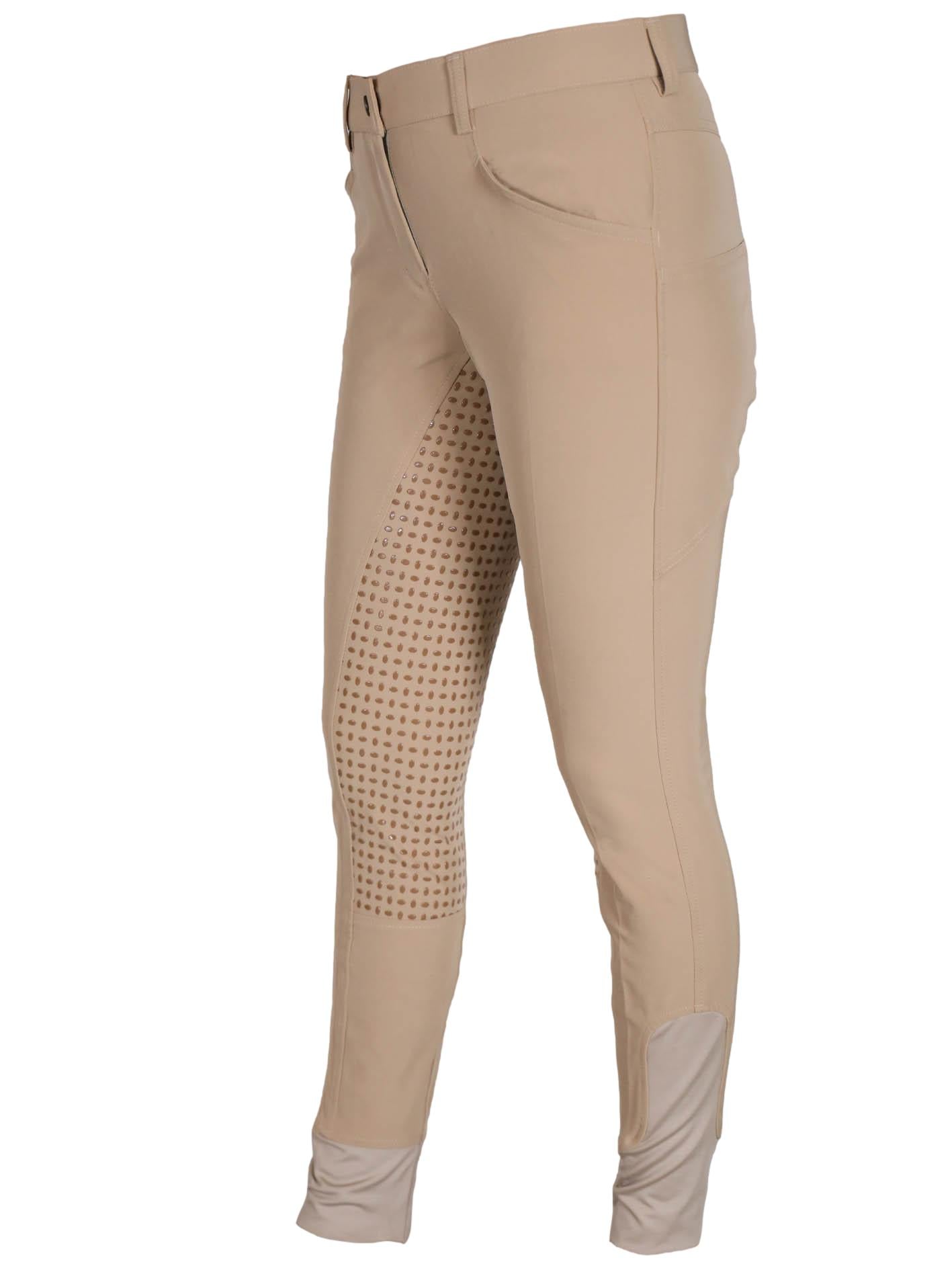 Beige CoolMax Competition Breeches with or without silicone seat