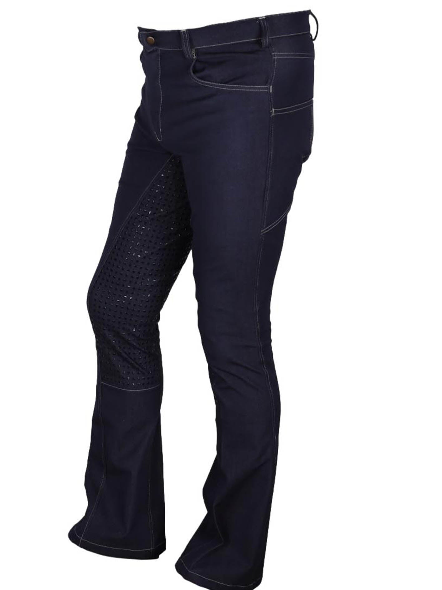 Men's Denim Bootleg Riding Jeans