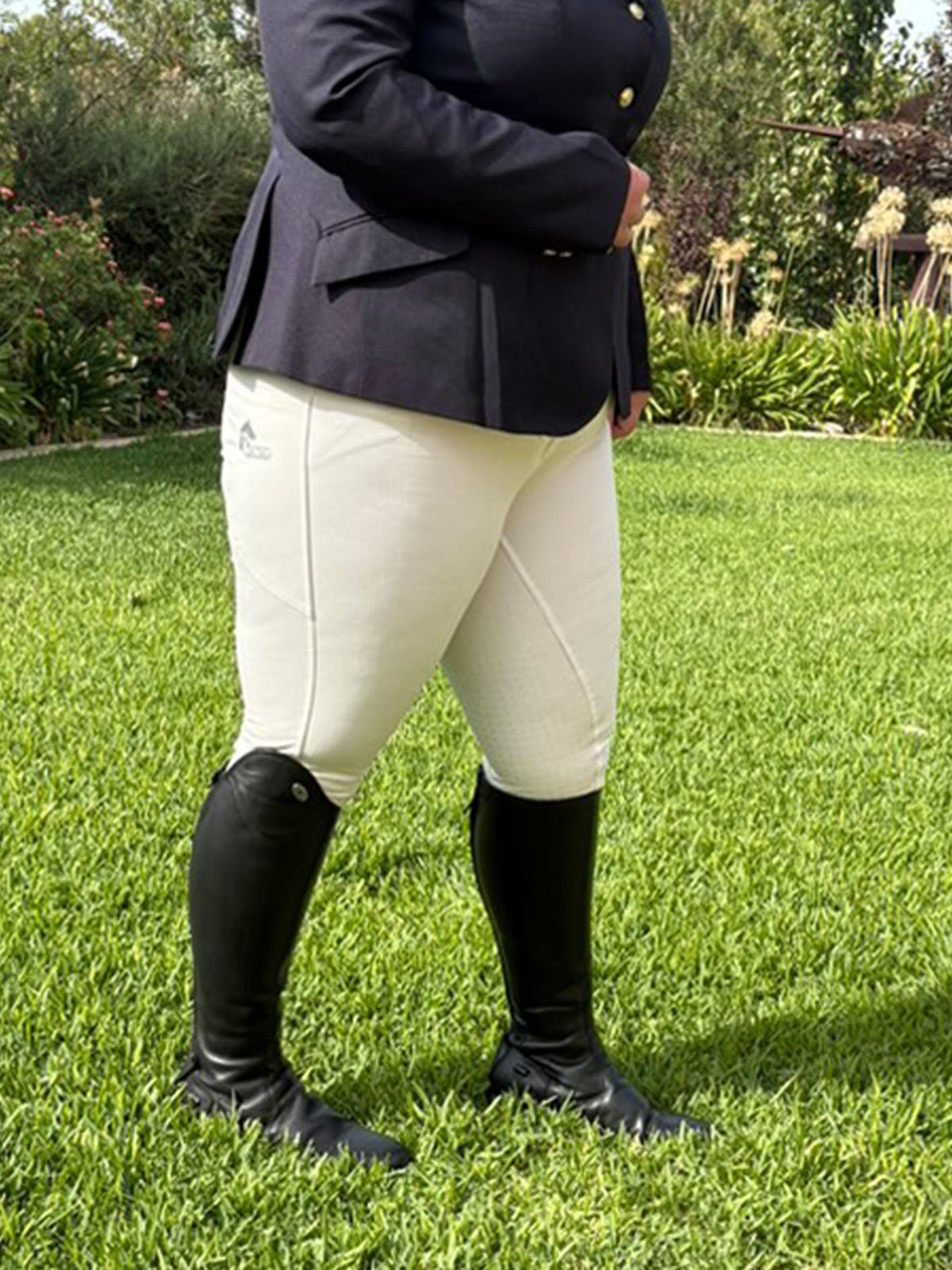 Vanilla Cream Denim Breeches