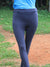 Winter riding tights in Dark Smoke. With or Without Silicone Seat Grip