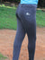 Winter riding tights in Dark Smoke. With or Without Silicone Seat Grip