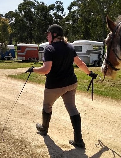 CoolMax Jodhpurs in sizes 6 to 28, in Grey - Last sizes