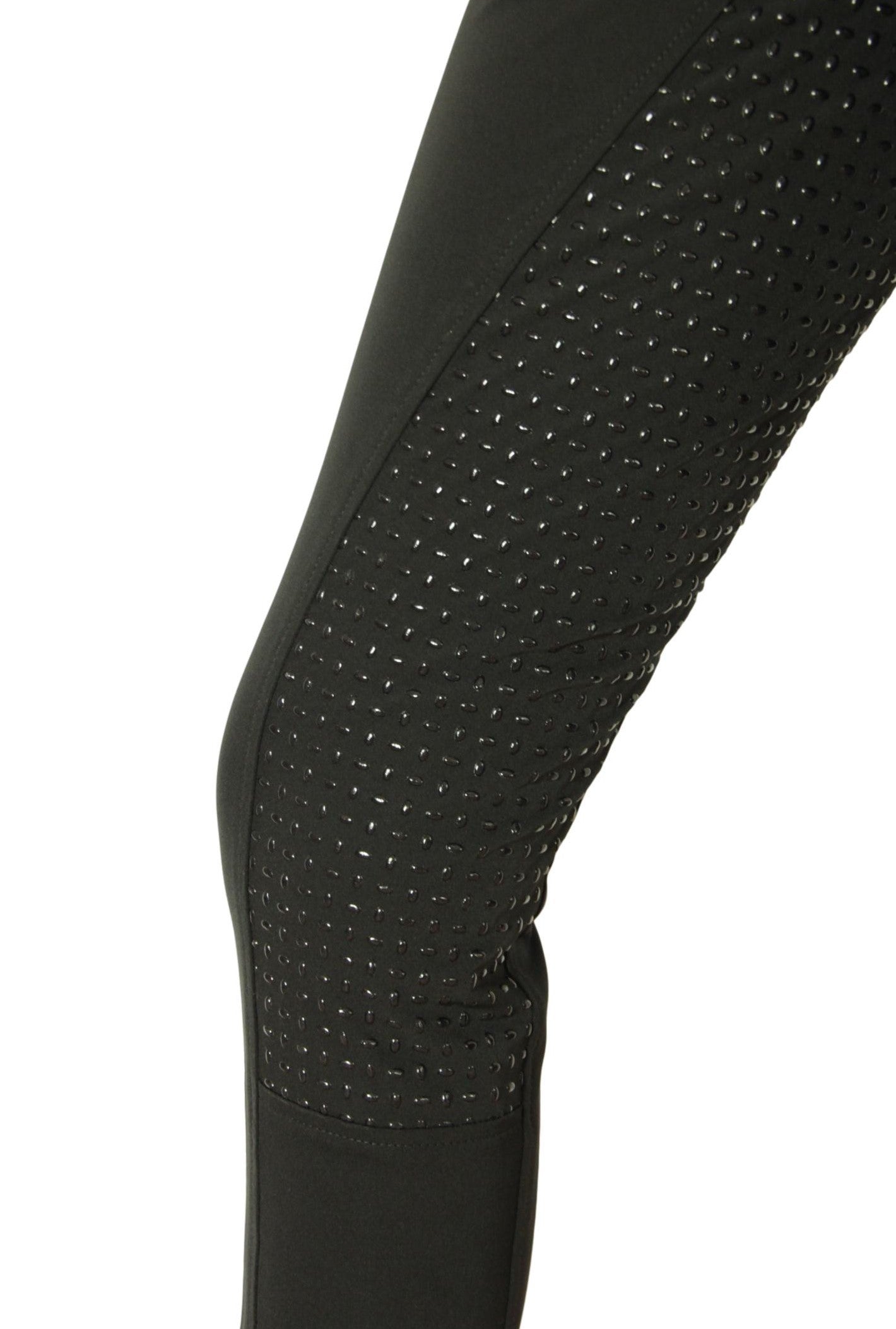 CoolMax Jodhpurs in sizes 6 to 28, in Black with Silicone seat grip