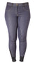 Denim Breeches With or Without Silicone Seat