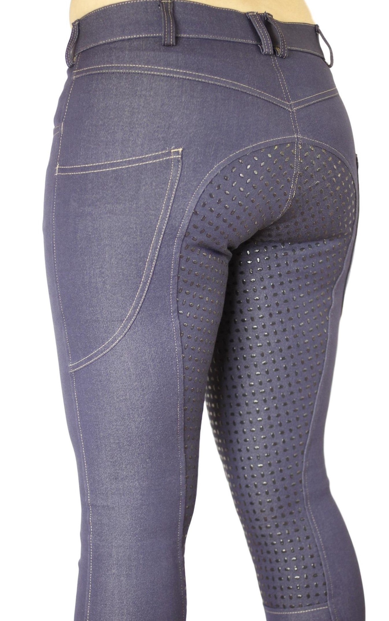 Denim Breeches With or Without Silicone Seat