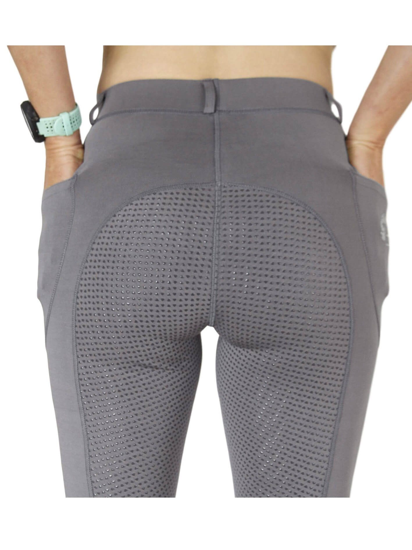 Riding Tights in grey- Sizes 6 to 28