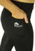 Winter riding tights in Black. With or Without Silicone Seat Grip
