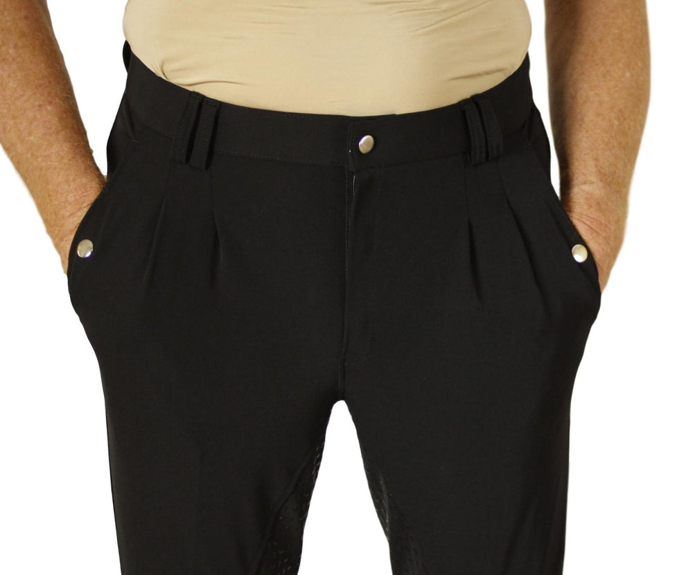 Inspire Knee Patch High Waist White Coolmax Breeches main image 0