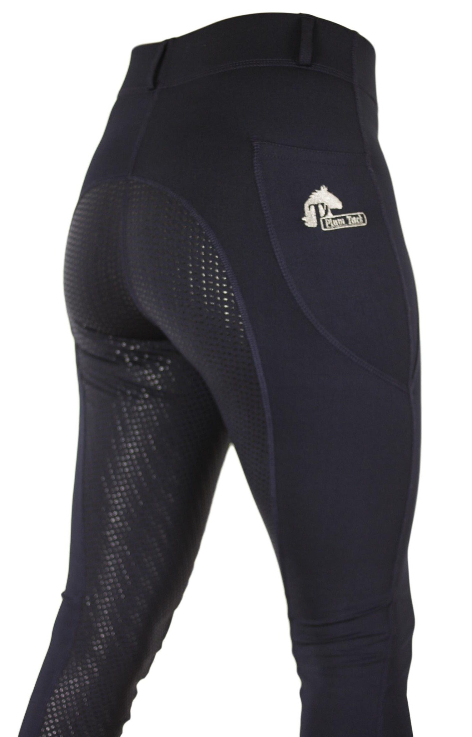 Riding tights in Navy - With or Without Silicone Seat