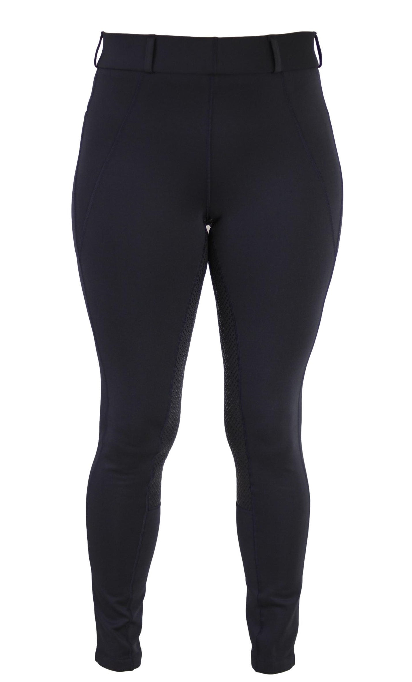 Winter riding tights in Navy. With or without silicone seat grip