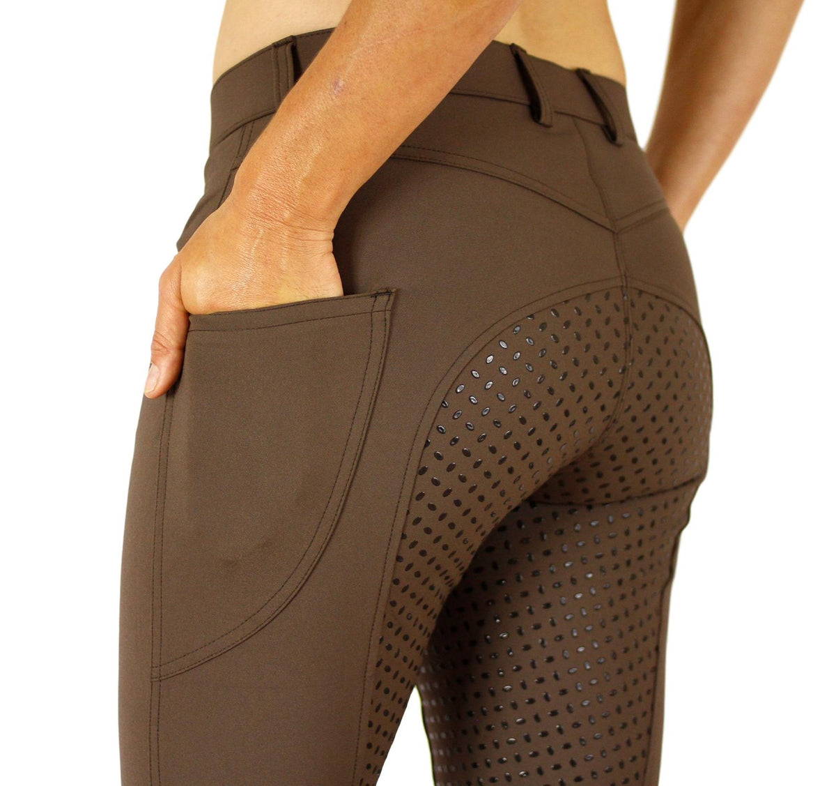 Bamboo Jodhpurs in Brown - Final run out, size 6 only.