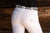 White CoolMax Breeches with or without Silicone seat grip