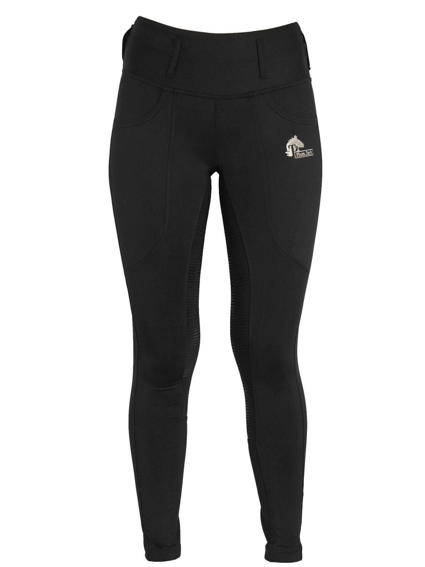 Women's Full Seat Riding Leggings Active Silicon Grip with Large